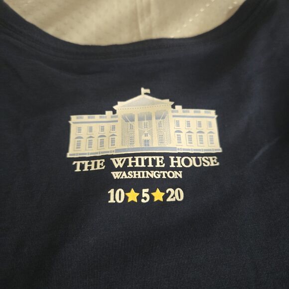 Notre Dame LOU HOLTZ Medal Of Freedom Nike Dri-FIT Long Sleeve Tee Rush Blue XXL - Picture 10 of 14